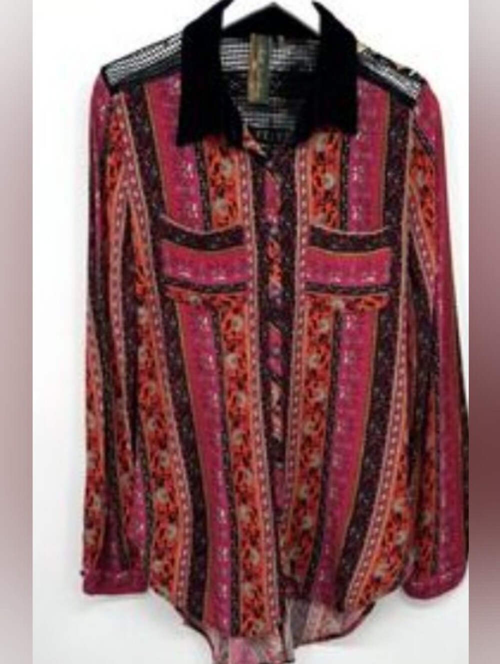 Aratta New With Tags Embroidered Tunic Shirt